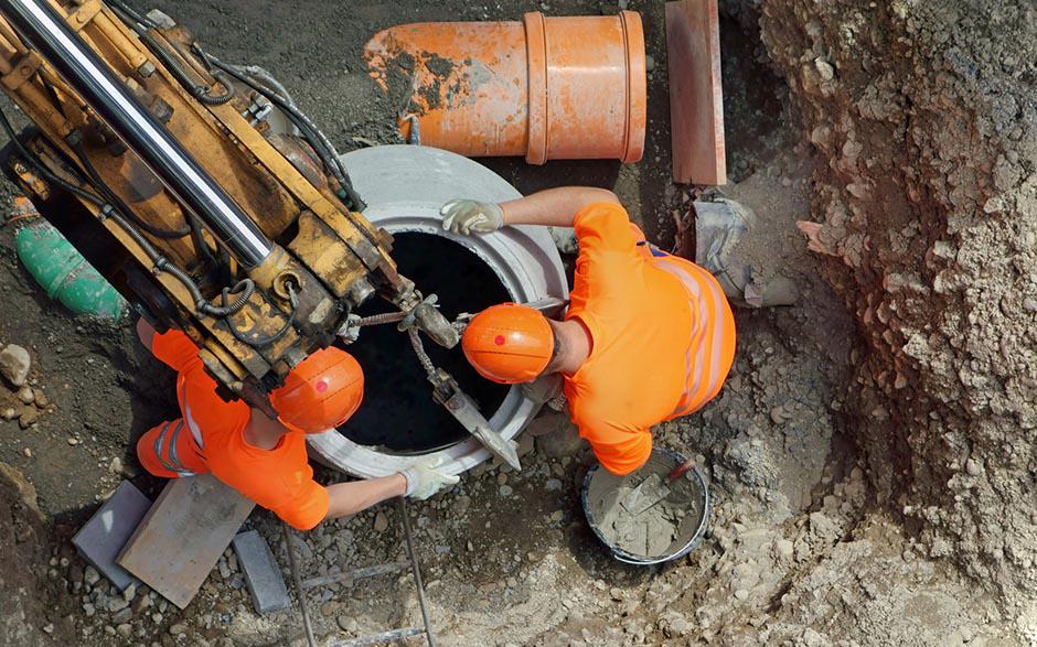 travaux assainissement Nucourt